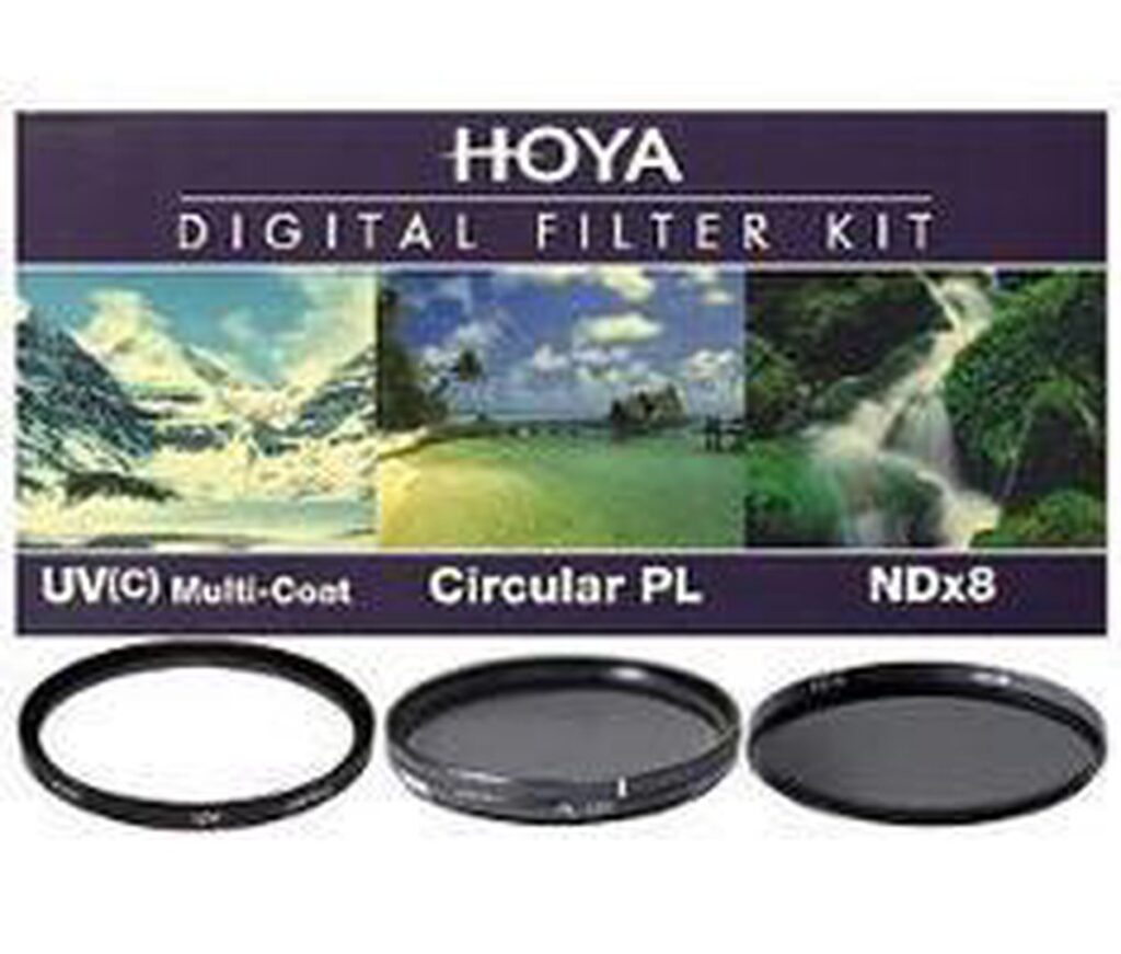 HOYA Digital Filter Kit met drie lensfilters