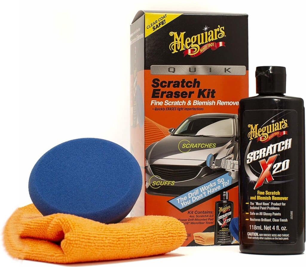 Meguiar's krasverwijderingsset met doek en spons