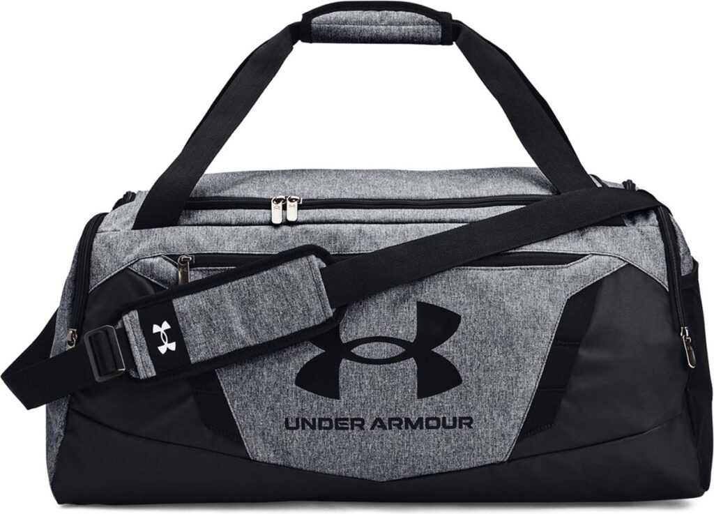 Grijze Under Armour sporttas met schouderriem