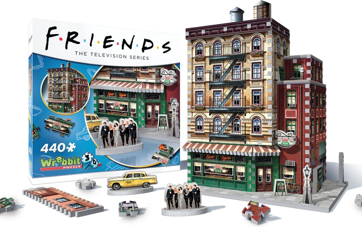 3D-puzzel van gebouw uit tv-serie Friends