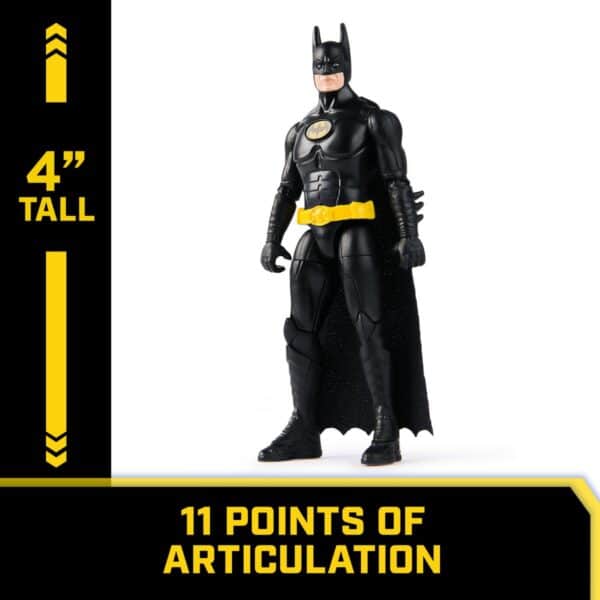 Actiefiguur van Batman, 10 cm, verstelbare ledematen.