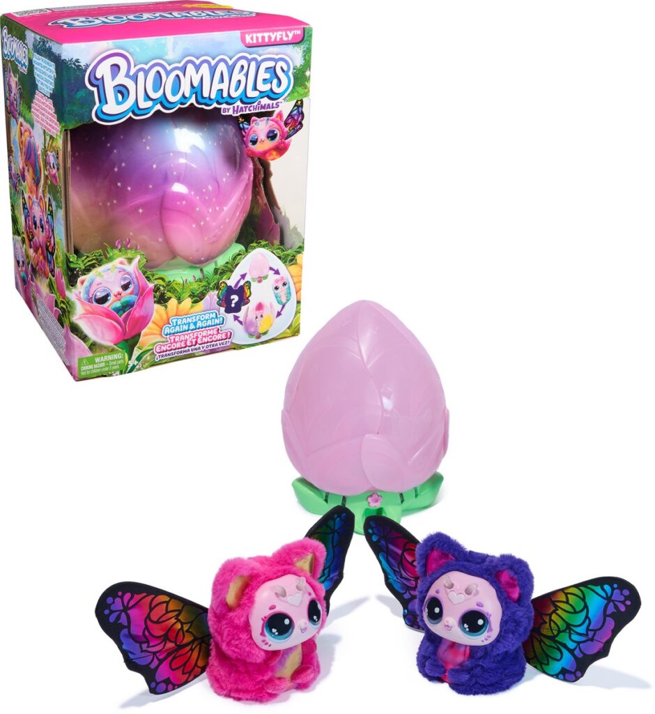 Bloomables Kittyfly ei met twee knuffelfiguurtjes