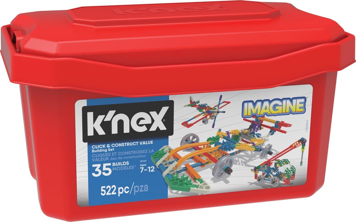 K'NEX bouwset doos met 522 onderdelen