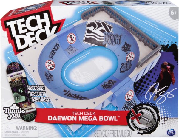 Tech Deck Daewon Mega Bowl speelgoedset.