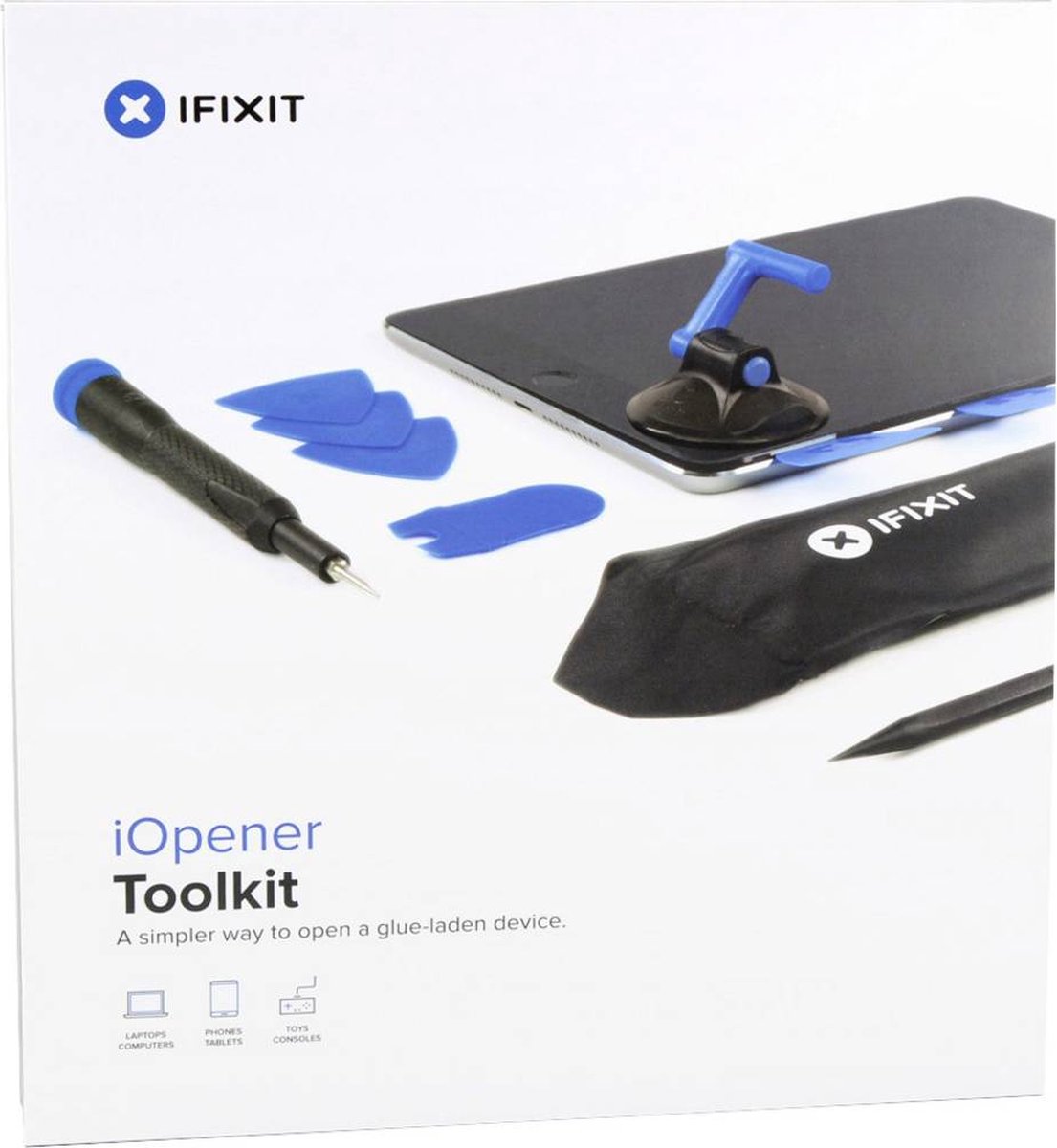 iFixit iOpener toolkit voor veilige apparaatopening