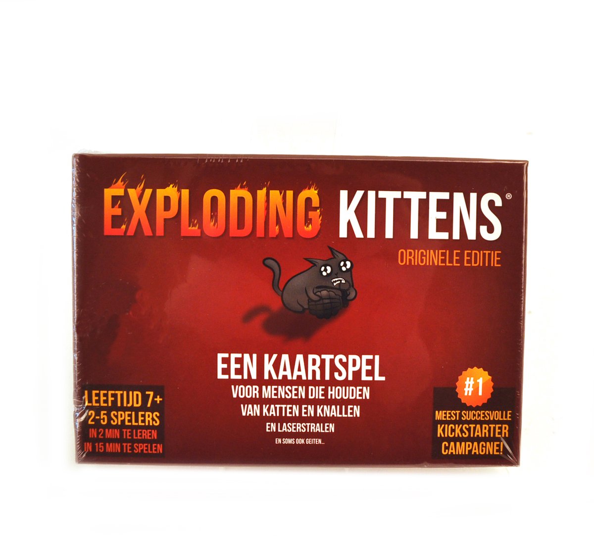 Doos van Exploding Kittens kaartspel
