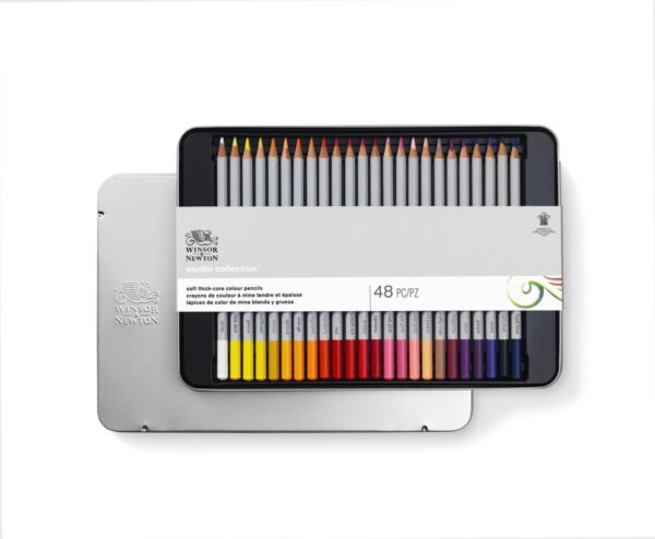 Winsor & Newton kleurpotloden set, 48 stuks