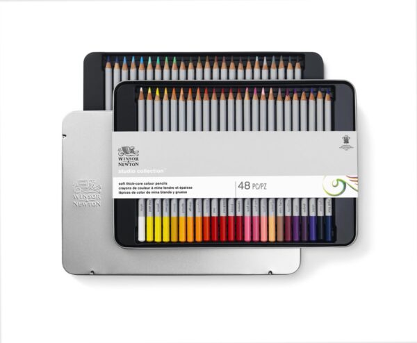 Winsor Newton kleurpotloden set, 48 stuks