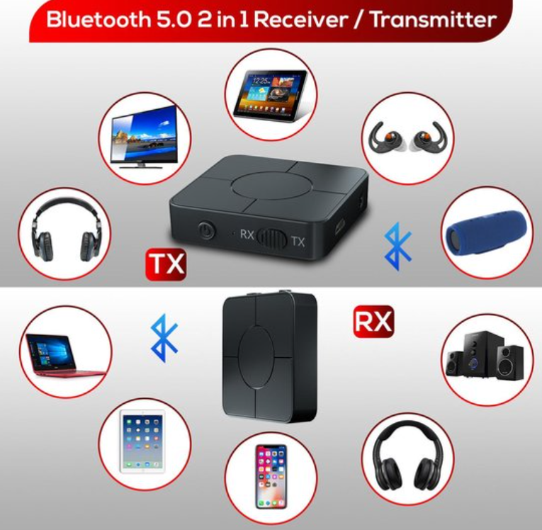 Bluetooth 5.0 2-in-1 apparaat en toepassingen