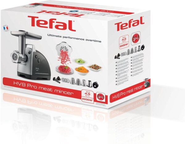 Doos van Tefal HV8 Pro vleesmachine.