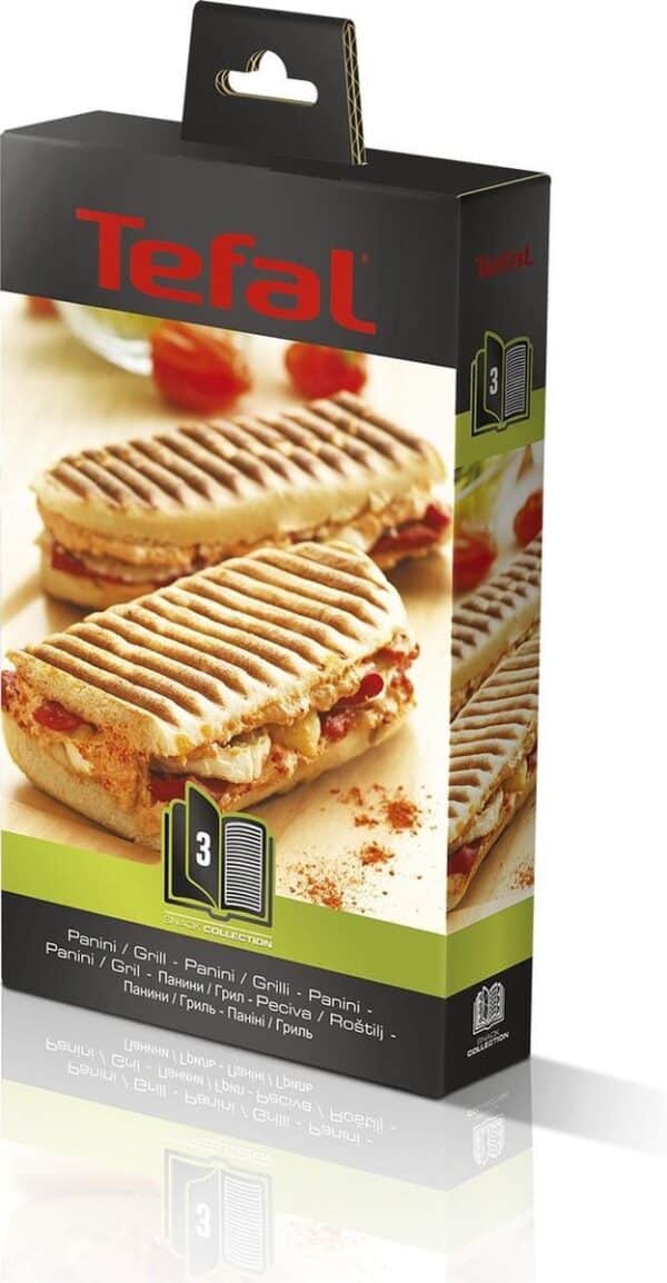 Tefal panini grill verpakkingsdoos.