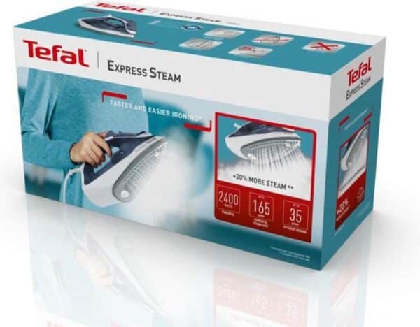 Tefal Express Steam strijkijzer verpakking.