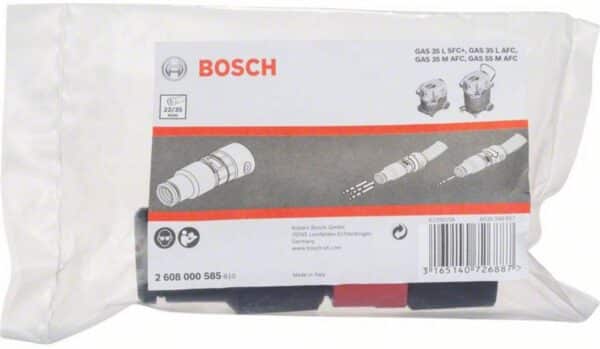 Bosch stofzuiger accessoire verpakking met slangaansluiting.