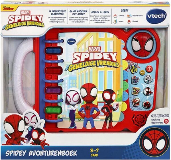 Spidey avontuurboek voor kinderen 3-7 jaar