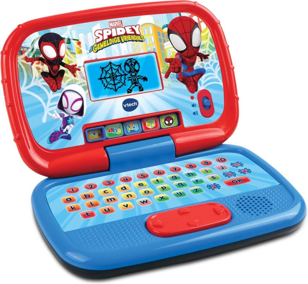 Kinderspeelgoed laptop met superheld thema