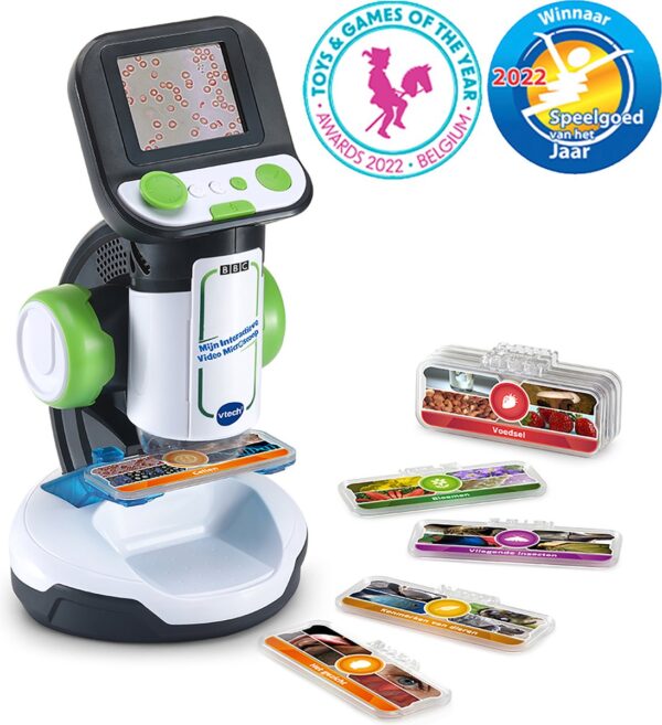 Educatieve interactieve microscoop voor kinderen met accessoires