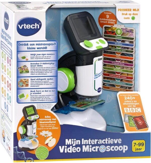 Interactieve videomicroscoop voor kinderen, VTech speelgoed.