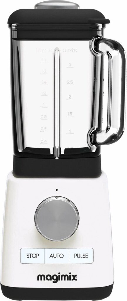 Magimix blender met glazen kan en draaiknop