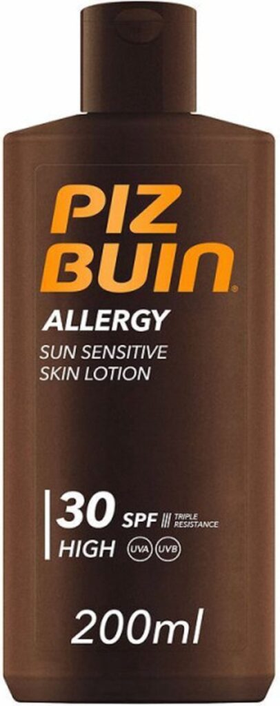 Zonnebrand lotion Piz Buin SPF 30 fles