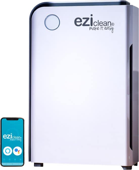 eziclean air pure 500i, luchtreiniger, luchtkwaliteit indicator, 120m2