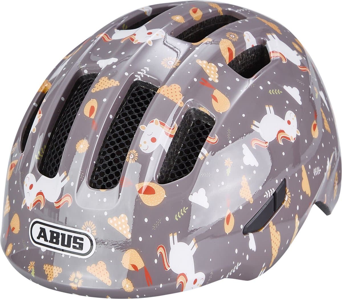 Casque pour enfant avec motif licorne et nuages