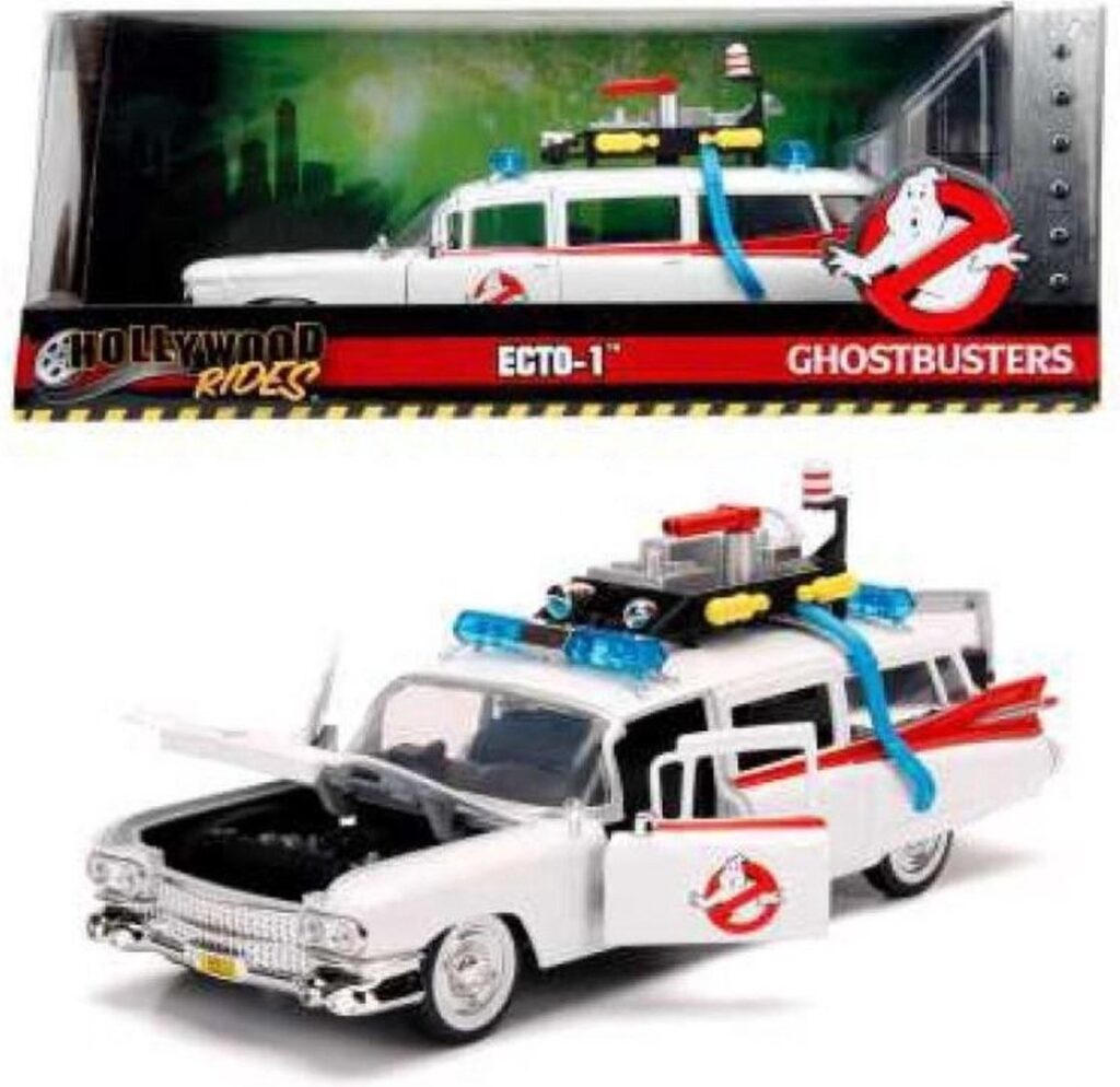 Ghostbusters Ecto-1 speelgoedauto met verpakking
