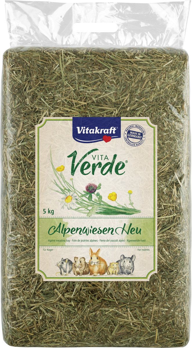 Vitakraft Alpenweide foin pour rongeurs, 5 kg