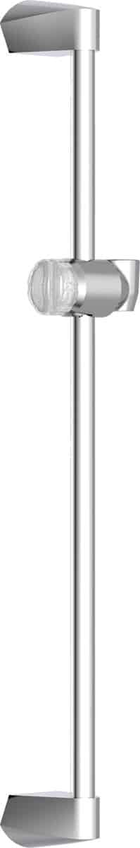 Chromen douchestang met verstelbare douchehouder