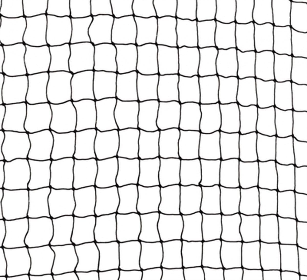 Zwart wit patroon van een net.