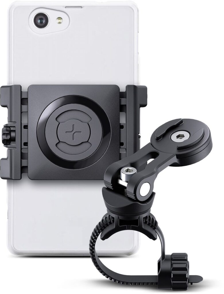Smartphone houder voor fiets met verstelbare klem