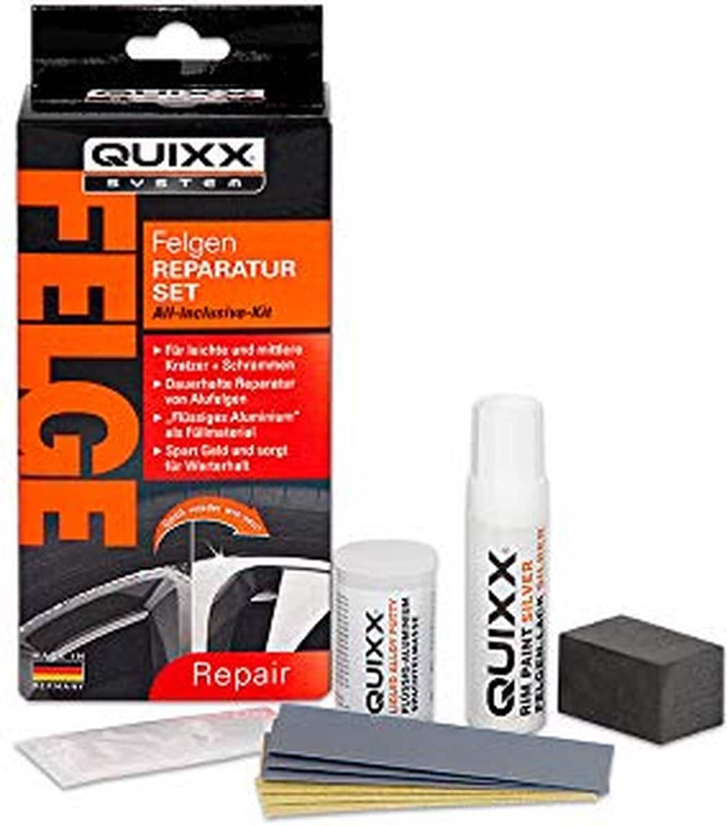 Quixx velgenreparatieset met accessoires