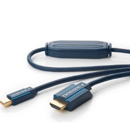 video kabel clicktronic mini displayport hdmi (typ a) (1 m, displayport, hdmi)