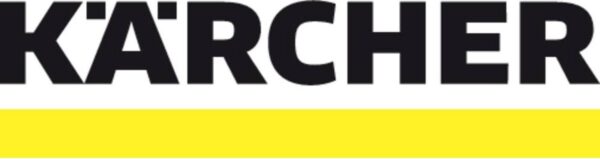 Kärcher logo in zwart en geel