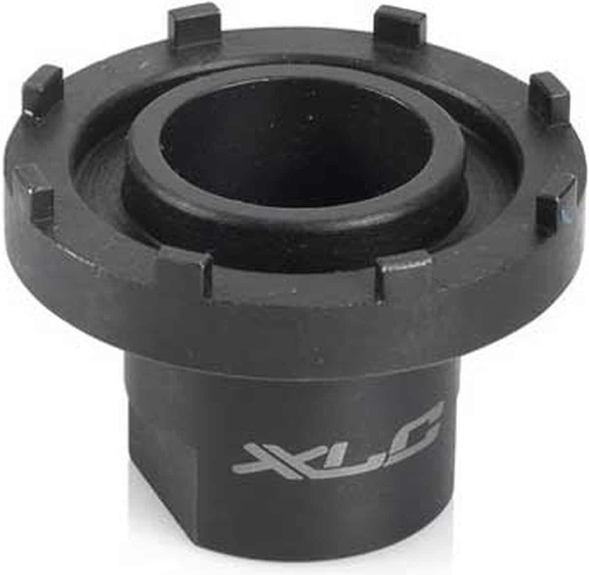 Zwarte fietsgereedschapadapter voor installatie en verwijdering