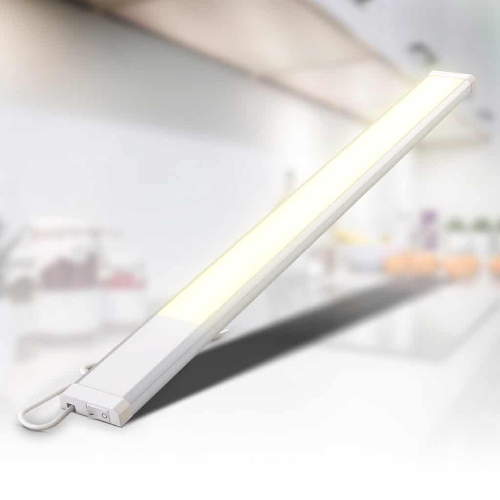 Moderne LED-striplamp in keuken