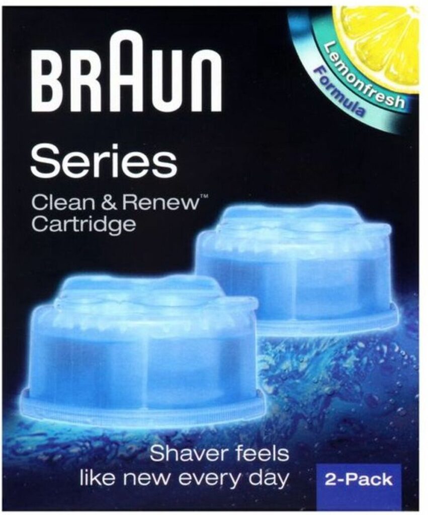 Braun series clean cartridge verpakking