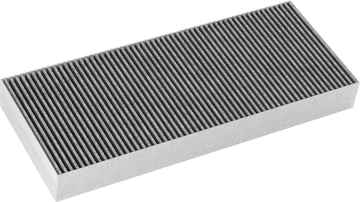 Rechthoekige, geribbelde luchtfilter voor auto