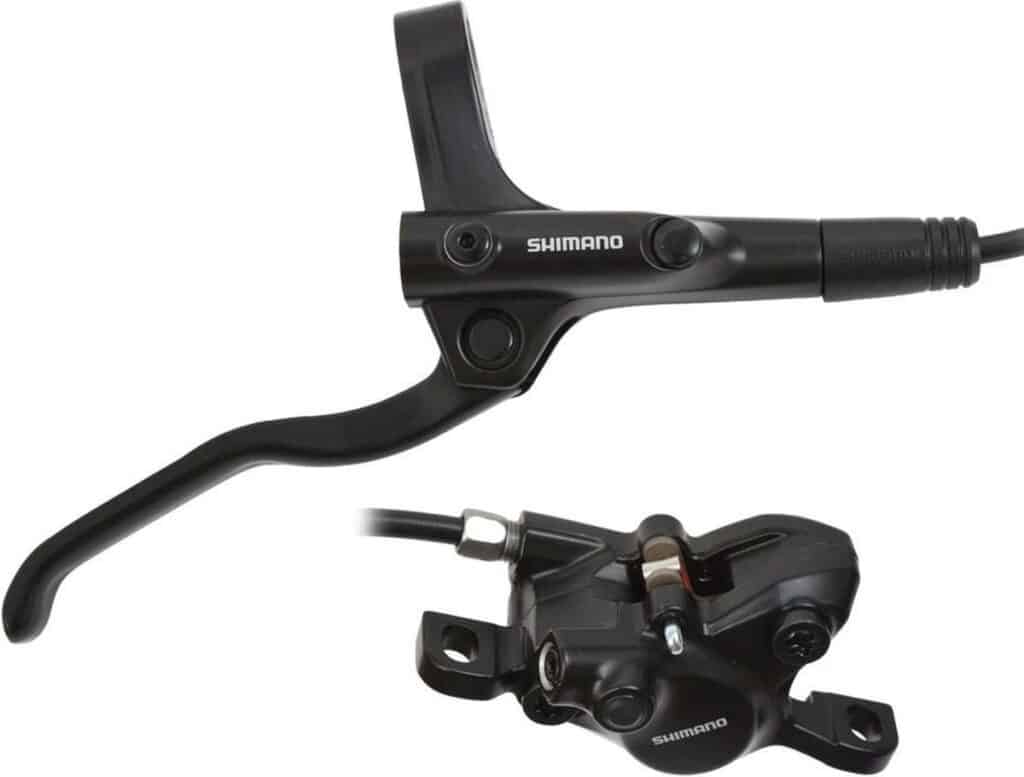 Shimano hydraulische fietsremmen, zwart