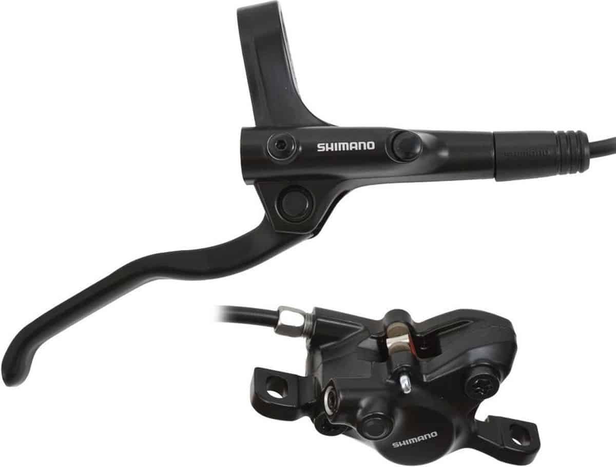 Shimano hydraulische fietsremmen, zwart