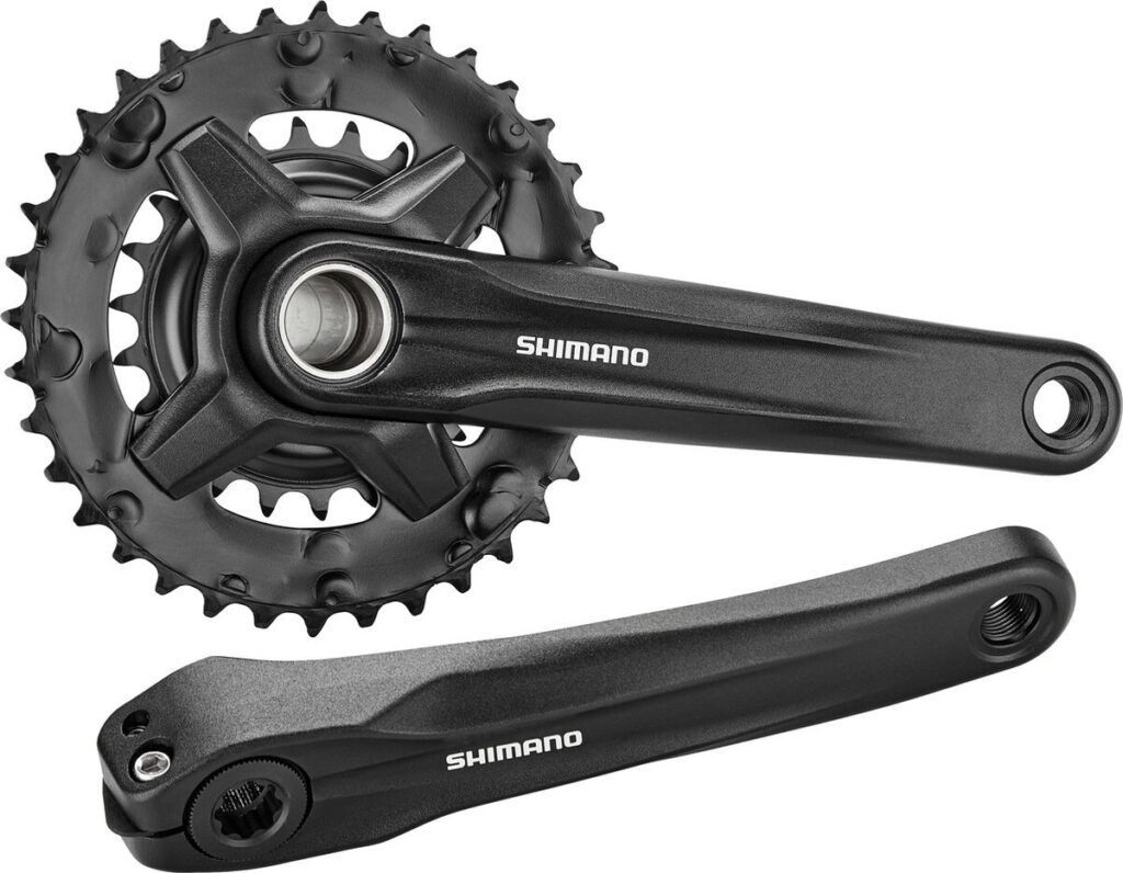 Shimano fietskrukstel met kettingblad