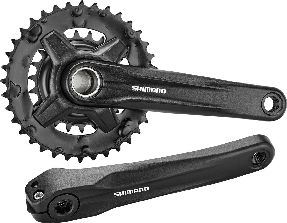 Shimano fietskrukstel met kettingblad