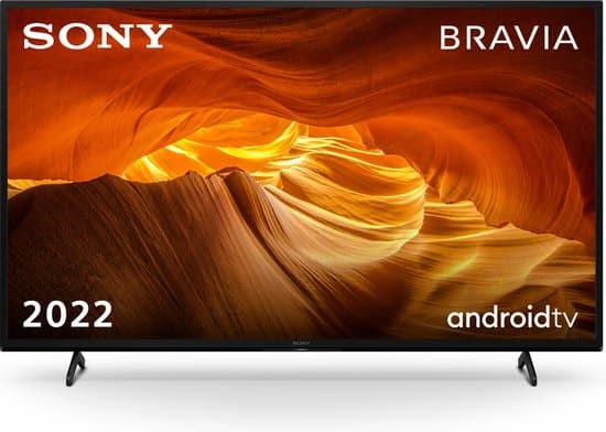 Sony Bravia 2022 Android TV, natuurafbeelding op scherm