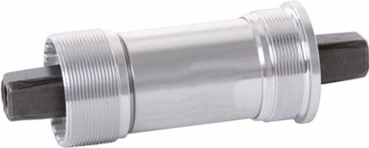 Fiets trapas met zilveren behuizing