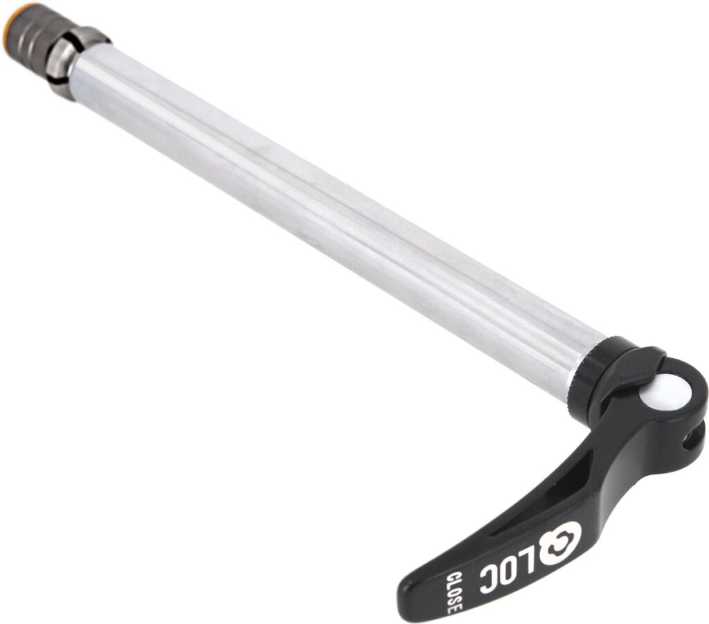 Fiets snelspanner voor wielas met hendel