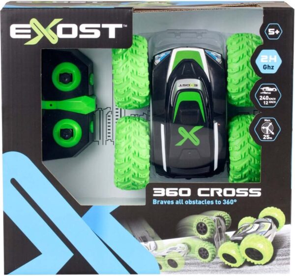 Exost 360 Cross RC auto in verpakking.