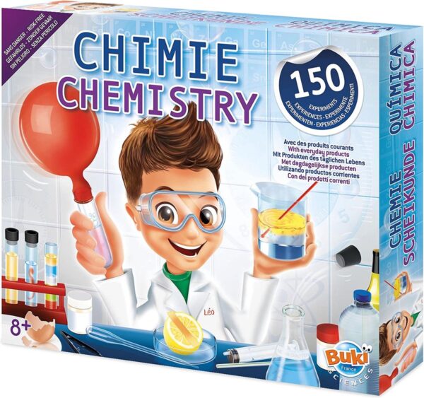 Chemie-experimentset voor kinderen vanaf 8 jaar.