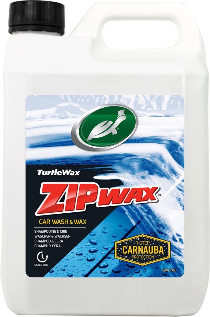 Turtle Wax Zip Wax autoshampoo met carnaubawas
