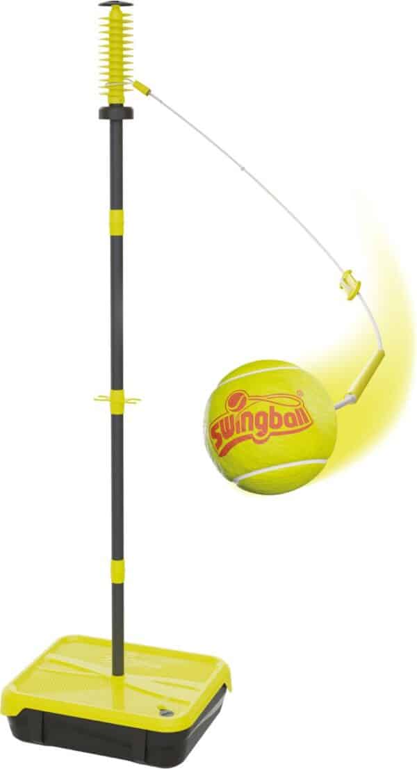 Swingball met staander en bal in beweging