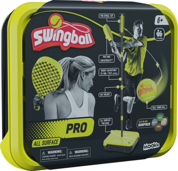 Swingball Pro spelsysteem voor alle ondergronden.