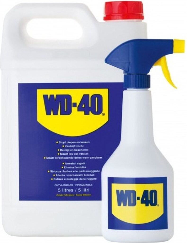 WD-40 sprays: antikraak, vochtwerend en reinigend
